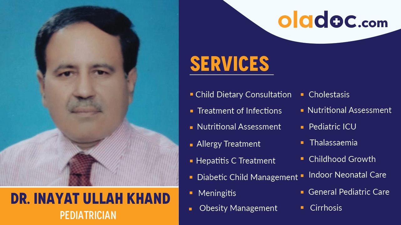 Services provided by Dr. Inayat Ullah Khand